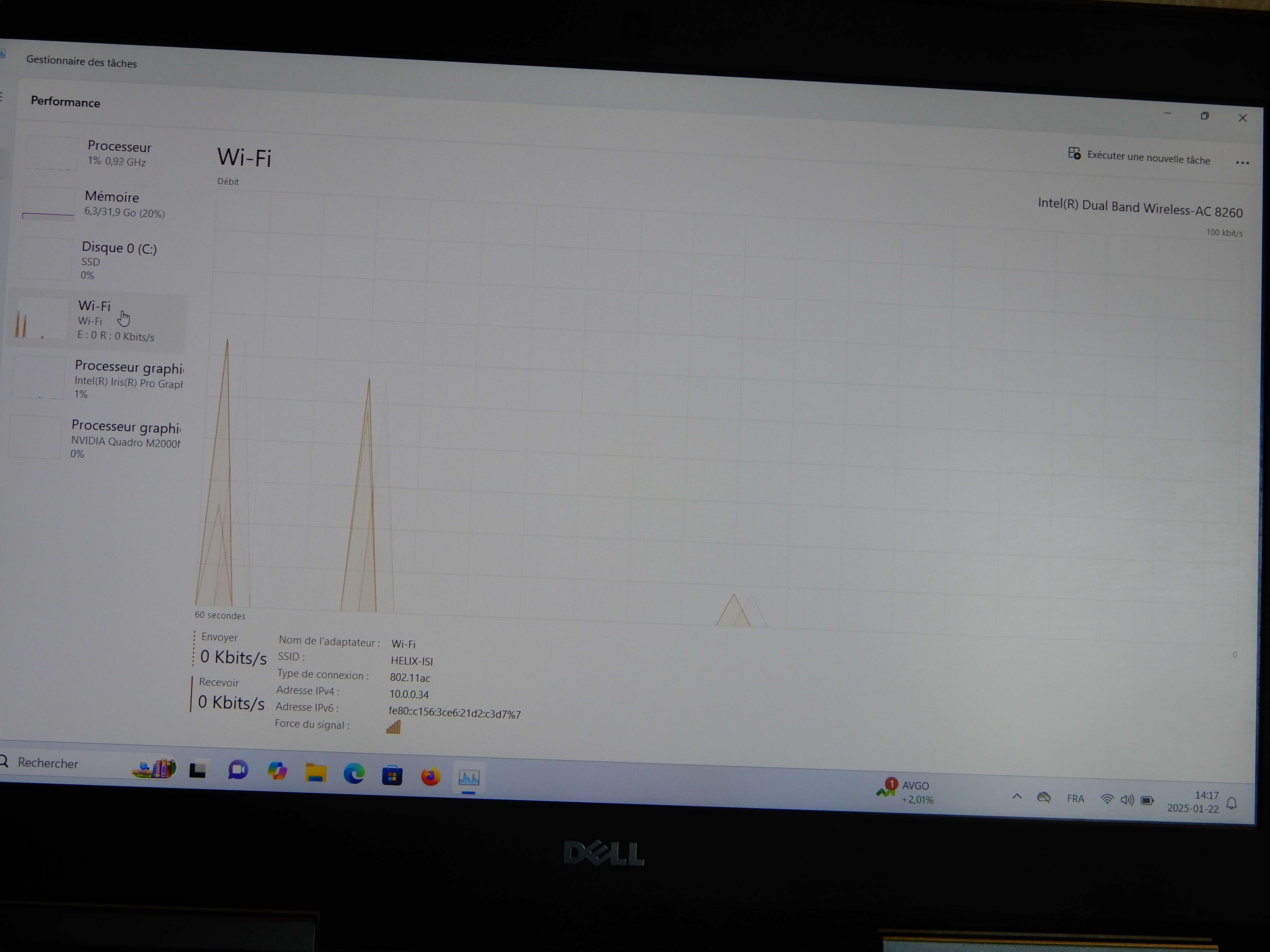 Image 10 de Dell Precision 7510-Xeon E3-1545M v5 2.9 GHz, 32 GB RAM, 1 TB SSD|NVIDIA & Iris Pro|Win. 11 Pro